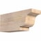 Ekena Millwork Newport Smooth Rafter Tail, Douglas Fir, 5 1/2"W x 8"H x 18"L RFT06X08X18NEW00SDF - alternate 1